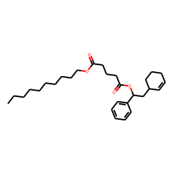 Glutaric acid, decyl 1-phenyl-2-(3-cyclohexenyl)ethyl ester