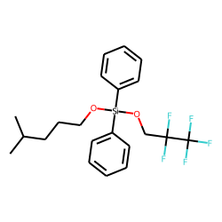 Silane, diphenylisohexyloxy(2,2,3,3,3-pentafluoropropoxy)-