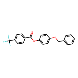 4-Trifluoromethylbenzoic acid, 4-benzyloxyphenyl ester