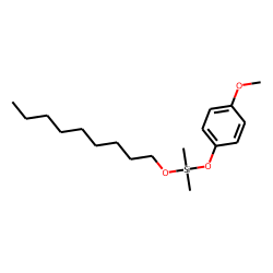 Silane, dimethyl(4-methoxyphenoxy)nonyloxy-
