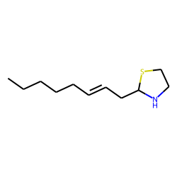 2-((Z)-2-octenyl)thiazolidine
