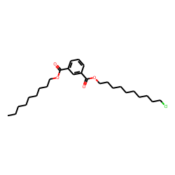 Isophthalic acid, 10-chlorodecyl nonyl ester