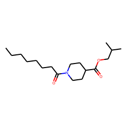 Isonipecotic acid, N-(octanoyl)-, isobutyl ester