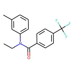 Benzamide, N-ethyl-N-(3-methylphenyl)-4-trifluoromethyl-