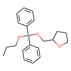 Silane, diphenylpropoxytetrahydrofurfuryloxy-