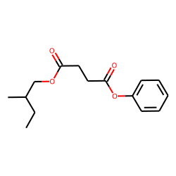 Succinic acid, phenyl 2-methylbutyl ester