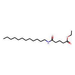 Glutaric acid, monoamide, N-dodecyl-, ethyl ester