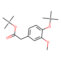 Trimethylsilyl [3-methoxy-4-(trimethylsilyloxy)phenyl]acetate