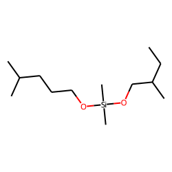 Silane, dimethyl(2-methylbutoxy)isohexyloxy-