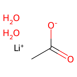 Acetic acid, lithium salt, dihydrate