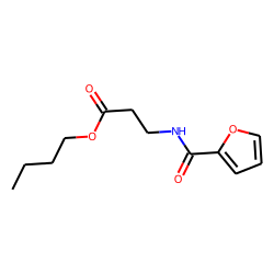 «beta»-Alanine, N-(2-furoyl)-, butyl ester