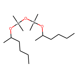 Silane, dimethyl(dimethyl(2-hexyloxy)silyloxy)(2-hexyloxy)-