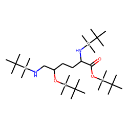 dl-5-Hydroxylysine, N,N,O-tris(tert-butyldimethylsilyl)-, tert-butyldimethylsilyl ester