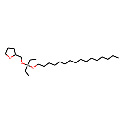Silane, diethylhexadecyloxytetrahydrofurfuryloxy-
