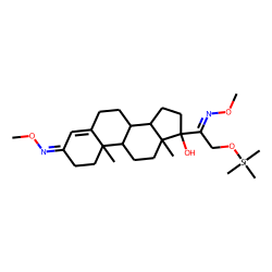 17«alpha»,21-Dihydroxypregn-4-en-3,20-dione, bis-MO-21-TMS