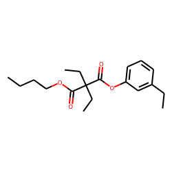 Diethylmalonic acid, butyl 3-ethylphenyl ester