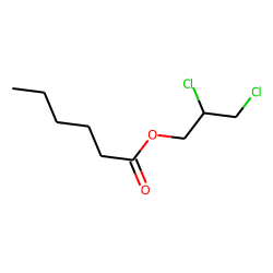 1-Propanol, 2,3-dichloro, hexanoate