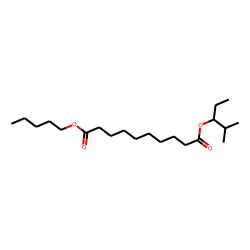Sebacic acid, 2-methylpent-3-yl pentyl ester