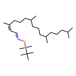 3,7,11,15-Tetramethyl-2-hexadecenal, O-TBDMS oxime, # 2