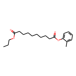 Sebacic acid, 2-methylphenyl propyl ester