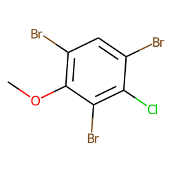 2,4,6-Tribromo-3-chloroanisole