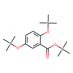 Benzoic acid, 2,5-bis(trimethylsiloxy)-, trimethylsilyl ester