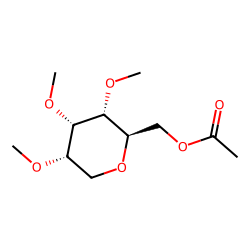 1,5-Anhydro-6-o-acetyl-2,3,4-tri-o-methyl-d-glucitol