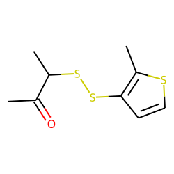 3-[2-Methyl-(3-thienyldithio)]butan-2-one