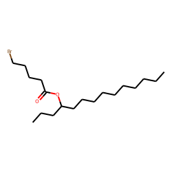 5-Bromovaleric acid, 4-tetradecyl ester
