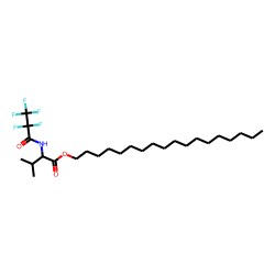 l-Valine, n-pentafluoropropionyl-, octadecyl ester