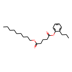 Glutaric acid, nonyl 2-propylphenyl ester