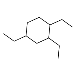 Cyclohexane, 1r,2c,4t-triethyl