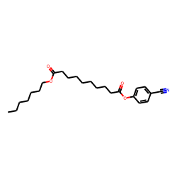 Sebacic acid, 4-cyanophenyl heptyl ester