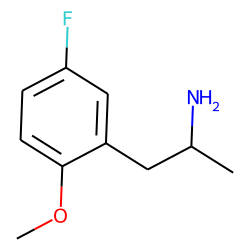 Amphetamine, 5'-fluoro-2'-methoxy