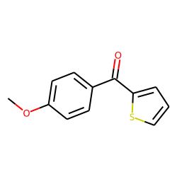 2-(p-Methoxybenzoyl)thiophene