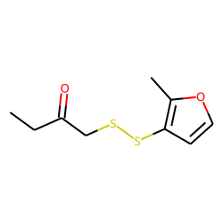 1-[2-Methyl-(3-furyldithio)]butan-2-one