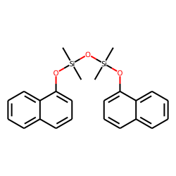 Silane, dimethyl(dimethyl(2-naphthoxy)silyloxy)(2-naphthoxy)-