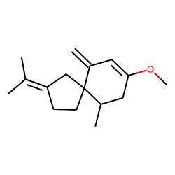2-Methoxyspirovetiva-2,4(15),7(11)-triene