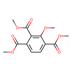Benzene-1,2,4-tricarboxylic acid, 3-methoxy, trimethyl ester