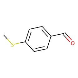 Benzaldehyde, 4-(methylthio)-