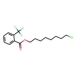 2-Trifluoromethylbenzoic acid, 8-chlorooctyl ester