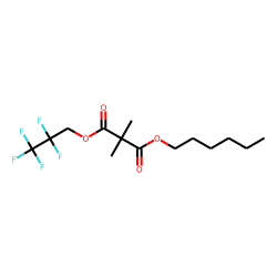 Dimethylmalonic acid, hexyl 2,2,3,3,3-pentafluoropropyl ester
