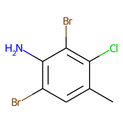 3-Chloro-2,6-dibromo-4-methylaniline