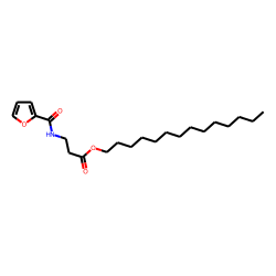 «beta»-Alanine, N-(2-furoyl)-, tetradecyl ester