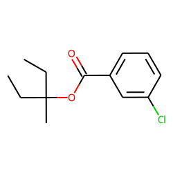 3-Methylpentan-3-yl 3-chlorobenzoate