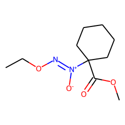 1-(1-Methoxycarbonylcyclohexyl)-2-ethoxydiazen-1-oxide
