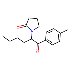 4'-Methyl-«alpha»-(2-oxopyrrolidino)hexanophene