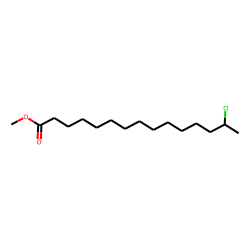 14-Chloropentadecanoic acid, methyl ester