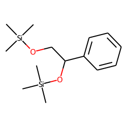 Trimethyl-(1-phenyl-2-(trimethylsilyloxy)ethoxy)silane