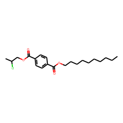 Terephthalic acid, 2-chloropropyl decyl ester